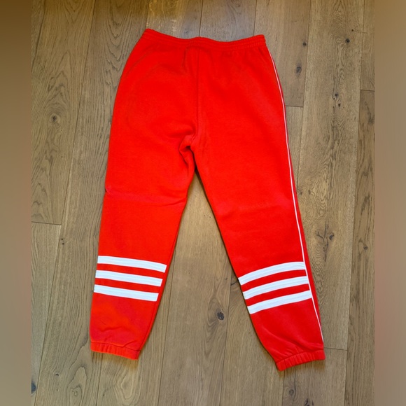 Orange Adidas Originals Joggers - Picture 2 of 3